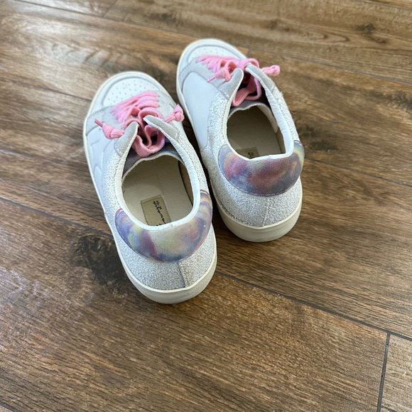 Vintage Havana Women’s Eve Glitter Multi Distressed Sneakers size 8.5 - Picture 7 of 12